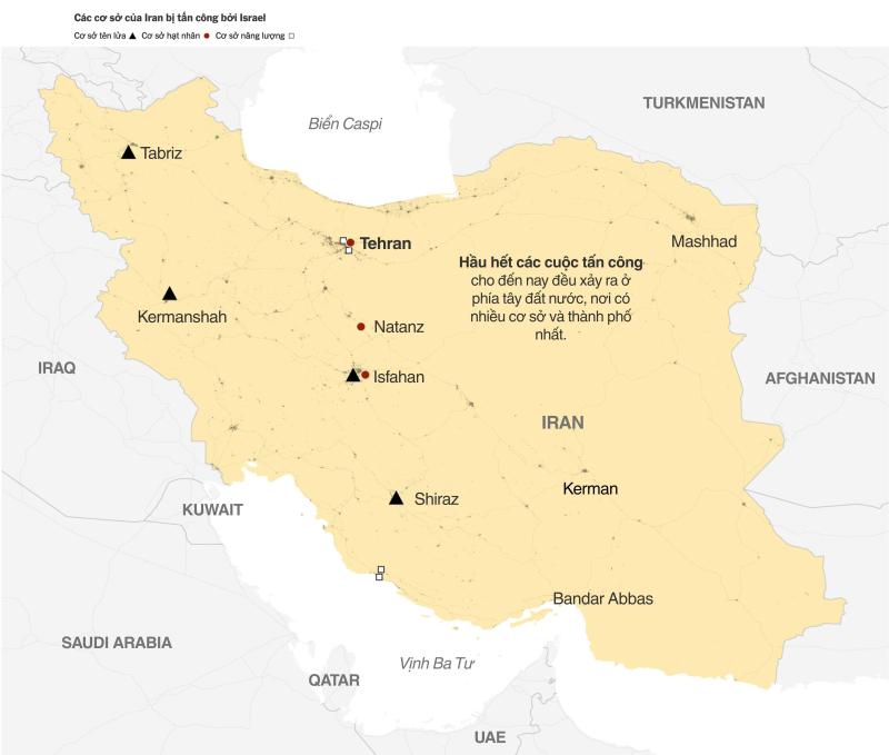 xung dot Israel Iran anh 1