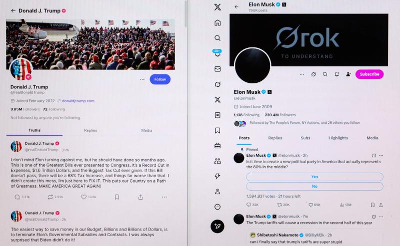 Quan he Trump - Musk anh 1