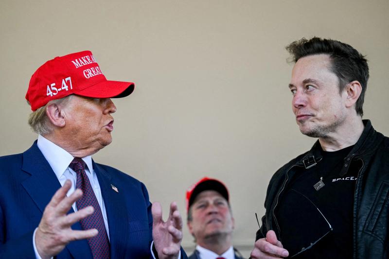 khau chien Trump-Musk anh 1