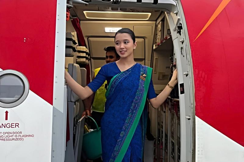 nu tiep vien Air India anh 1