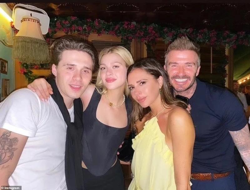 david beckham,  nicola,  Brooklyn Beckham anh 3
