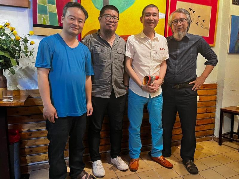 Le Thiet Cuong,  hoa si Viet,  nha van,  van nghe si,  toi gian,  truong phai toi gian anh 3