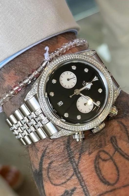 Wimbledon dong ho hieu,  Dong ho Audemars Piguet,  Dong ho Rolex USD,  Rolex Wimbledon,  Chris Hemsworth dong ho,  David Beckham dong ho,  Leonardo DiCaprio Rolex,  Dong ho sao Wimbledon anh 5