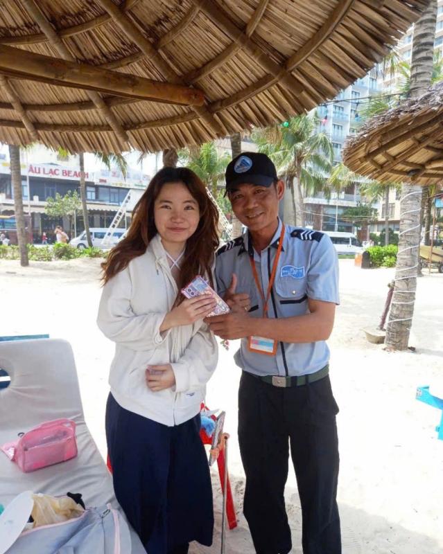 mat do tren bai bien anh 1