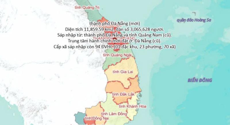 sap nhap tinh thanh,  tra cuu xa phuong,  tra cuu sap nhap,  thanh pho Da Nang,  Quang Nam anh 1