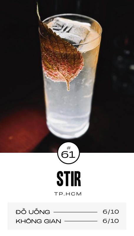 Asia’s 50 Best Bars,  bar Ha Noi,  bar TPHCM,  Stir,  The Halflington,  Workshop 14,  The Hudson Rooms,  Track 61 anh 4