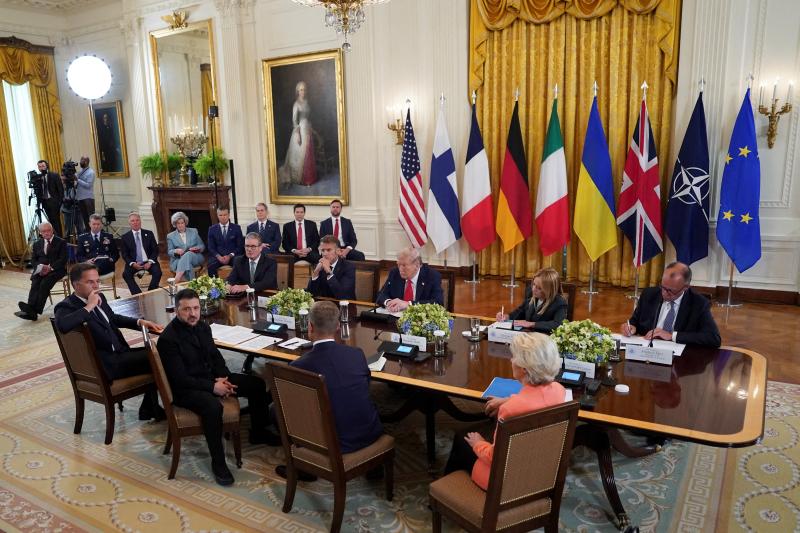 cuoc hop da phuong,  cuoc gap Trump Zelensky,  thuong dinh Alaska,  xung dot Ukraine anh 5