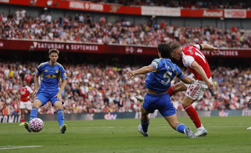 Arsenal dau Leeds anh 1