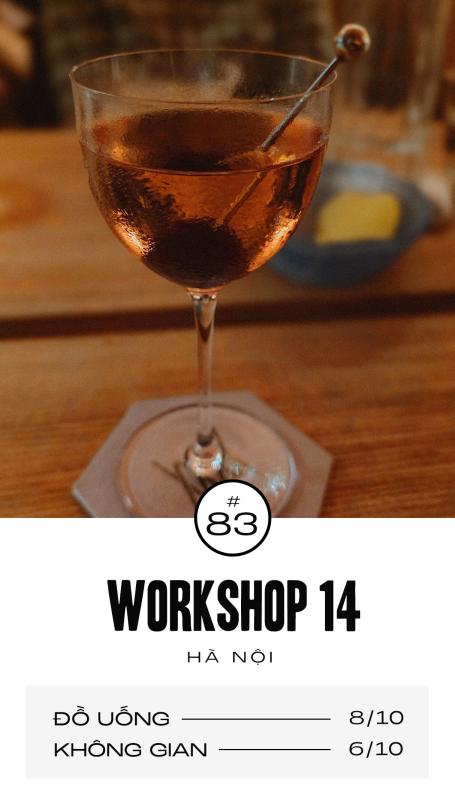Asia’s 50 Best Bars,  bar Ha Noi,  bar TPHCM,  Stir,  The Halflington,  Workshop 14,  The Hudson Rooms,  Track 61 anh 7
