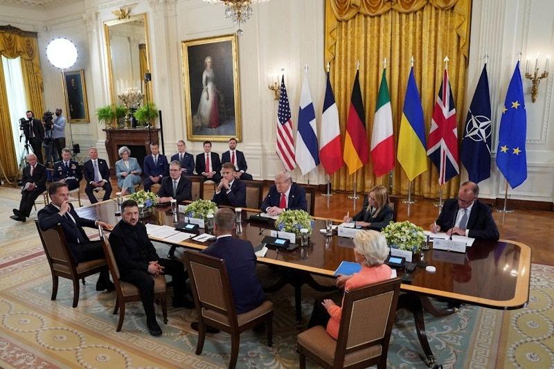 xung dot Ukraine,  bao dam an ninh,  cuoc gap Trump Zelensky anh 8