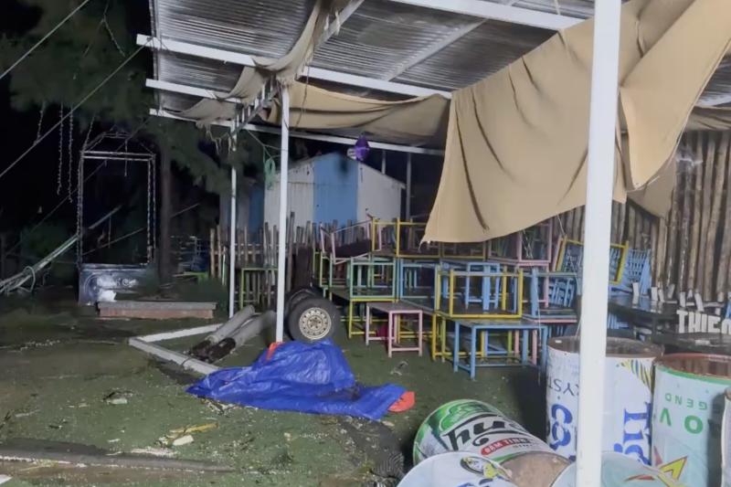 thiet hai sau bao Kajiki anh 1