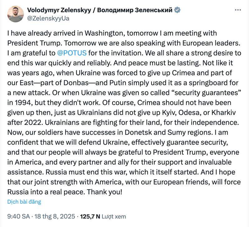 cuoc gap Trump Zelensky,  xung dot Ukraine,  ban dao Crimea,  gia nhap NATO anh 1