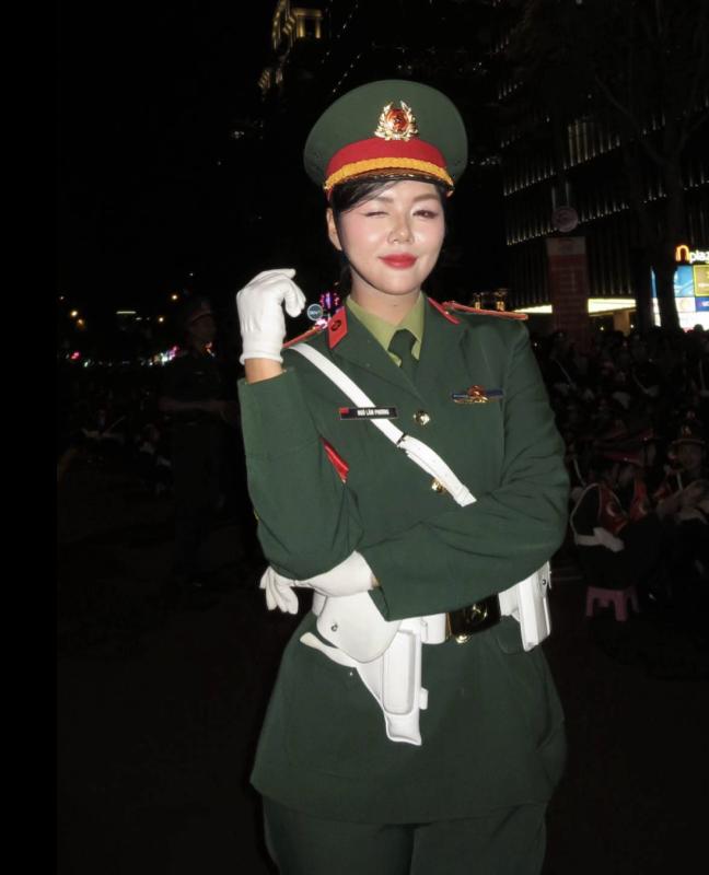 nu chien si,  chien si A80,  khoi Quan y,  nu Quan y,  nu chien si makeup,  Ngo Lam Phuong,  hoa khoi Quan y anh 1