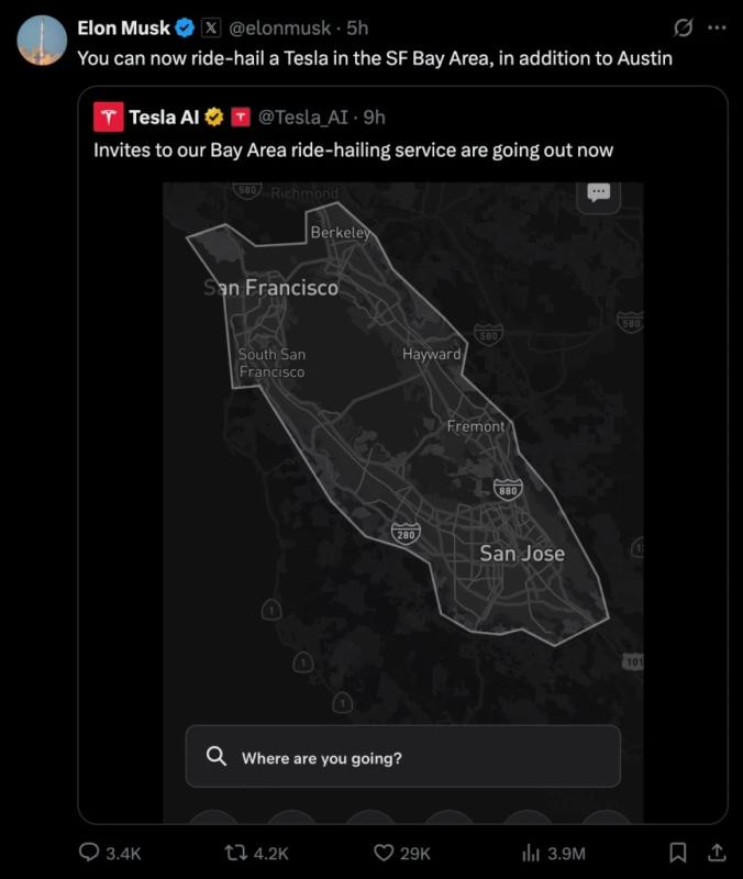 xe tu lai Tesla anh 1