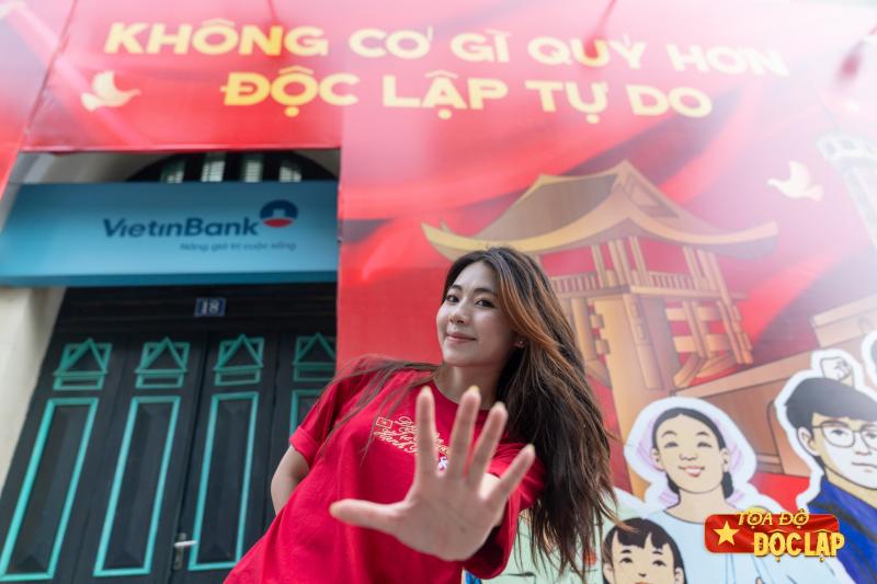 check-in,  check-in ho Guom,  check-in Ha Noi,  Le hoi Doc Lap,  Toa do Doc Lap anh 8