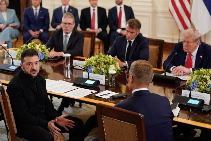 xung dot Ukraine,  bao dam an ninh,  cuoc gap Trump Zelensky anh 7