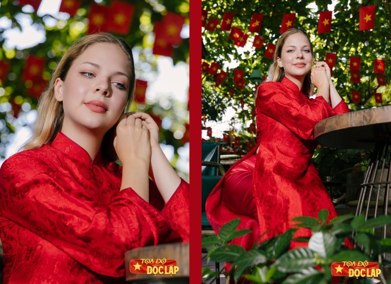 co gai Nga Viet Nam,  Ngoc Anh ao dai,  bun bo Hue Nga,  Aleksandra Savenko Viet Nam,  dam me Viet Nam,  am thuc Viet Nga anh 5