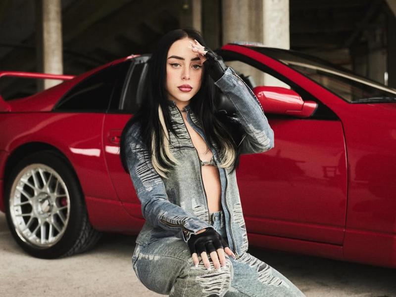 Nicki Nicole,  Lamine Yamal,  ban gai Lamine Yamal,  ban gai Yamal anh 4