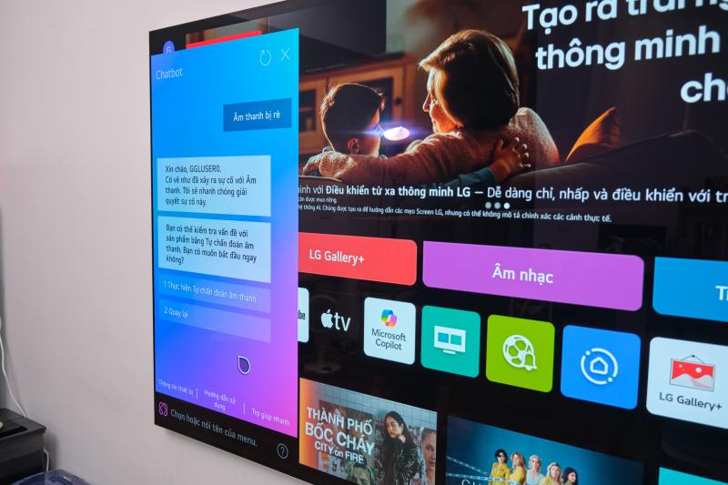 TV OLED,  LG M5,  TV dat nhat,  khong day,  cong nghe AI,  ket noi wireless anh 7