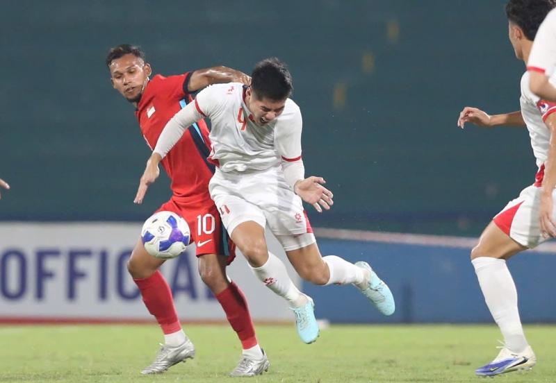 U23 Viet Nam vs Singapore anh 4