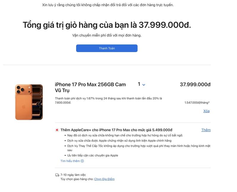 Mo ban iPhone 17 anh 1