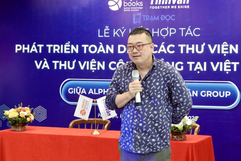 Thu vien,  mang luoi tri thuc,  Nguyen Canh Binh,  Alpha Group,  he thong thu vien anh 1