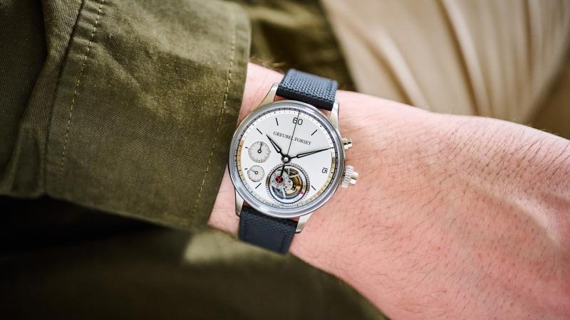 dong ho xa xi,  Greubel Forsey,  Nano Foudroyante EWT,  dong ho gioi han,  tourbillon bay,  dong ho dat do anh 3