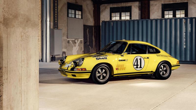 porsche,  porsche 911,  porsche 911 s/t,  xe the thao,  le mans,  le mans 1972,  Porsche Sonderwunsch,  ca nhan hoa anh 2