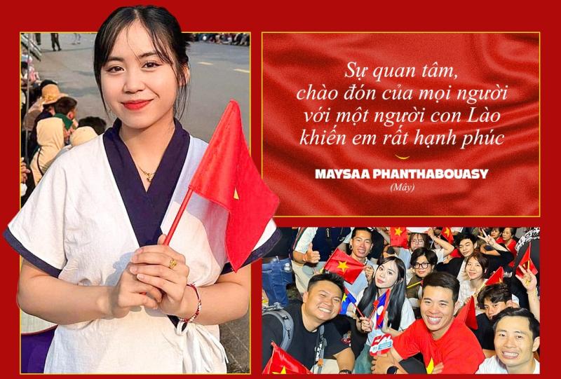 Maysaa Phanthabouasy,  du hoc sinh Lao, tinh huu nghi Viet Lao,  van hoa Viet Nam,  am thuc Viet Nam,  dinh cu Viet Nam,  Dien Bien Phu,  Giai phong mien Nam anh 9