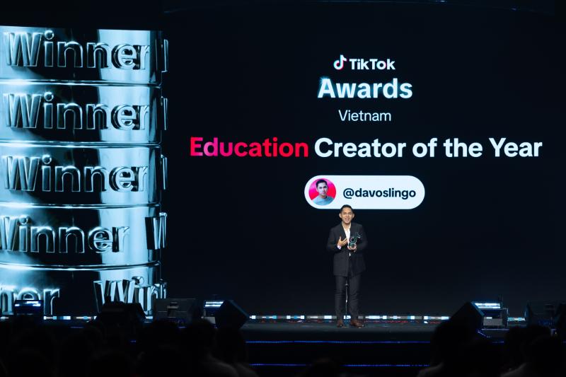 Con Co Day,  TikToker,  Ngoc Kem,  Ngoc Thiep,  Mai Huong,  TikTok Awards,  TikTok Awards 2025 anh 4