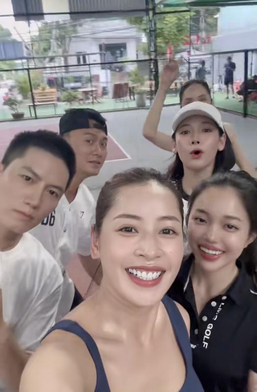 Ho Ngoc Ha,  Chi Pu,  Minh Hang,  Chi Pu pickleball,  Ho Ngoc Ha pickleball anh 2