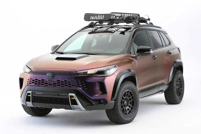 toyota,  off-road,  dia hinh,  crossover,  suv,  toyota corolla,  toyota corolla cross,  corolla,  corolla cross,  nasu edtion,  nhat ban,  sema show,  xe do anh 1