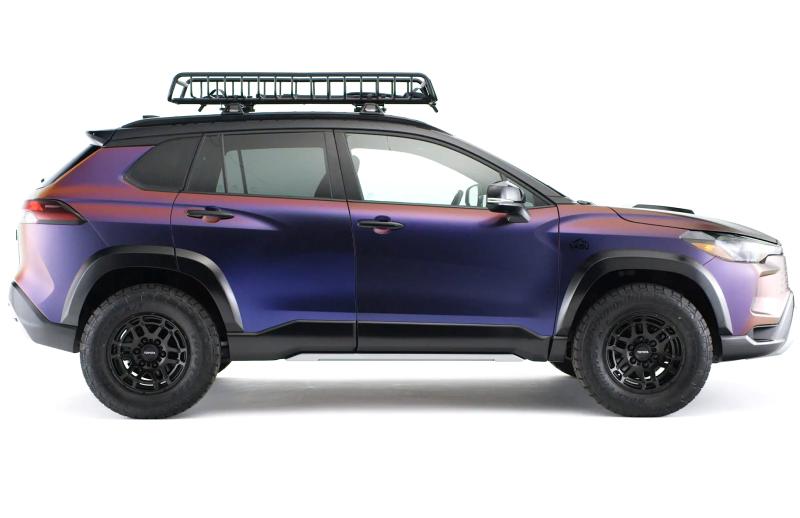 toyota,  off-road,  dia hinh,  crossover,  suv,  toyota corolla,  toyota corolla cross,  corolla,  corolla cross,  nasu edtion,  nhat ban,  sema show,  xe do anh 3