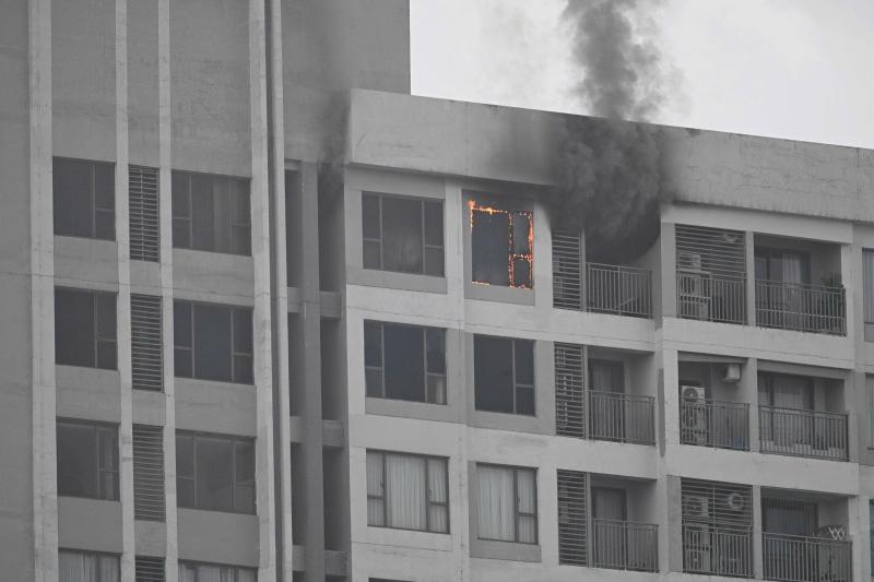 chay chung cu Rivergate Residence anh 2