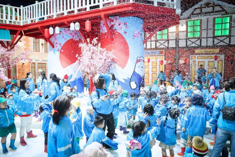khu vui choi Snow Town anh 1