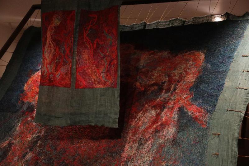 Thao Nguyen Phuong,  Fiber art Viet Nam,  Trien lam Soi,  Nghe thuat soi,  Artera Space anh 6