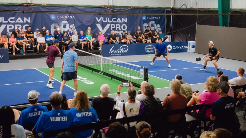 Pickleball,  nganh cong nghiep pickleball,  the thao pickleball,  giai dau pickleball,  van dong vien pickleball,  tiem nang pickleball anh 1