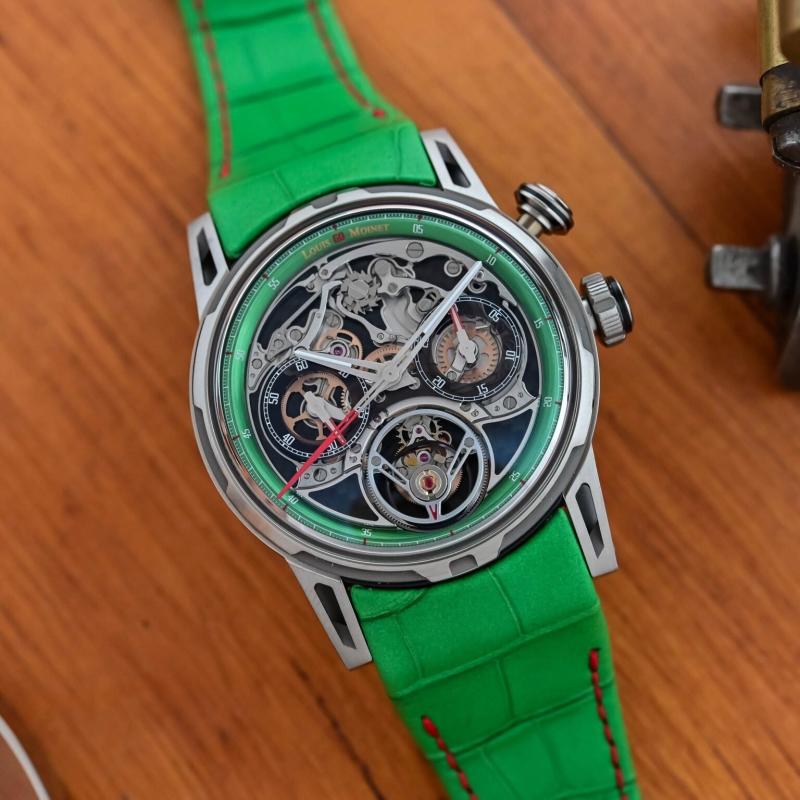 On wrist,  On wrist lifestyle,  dong ho tuan,  Dong ho UFO,  dong ho Czapek anh 5