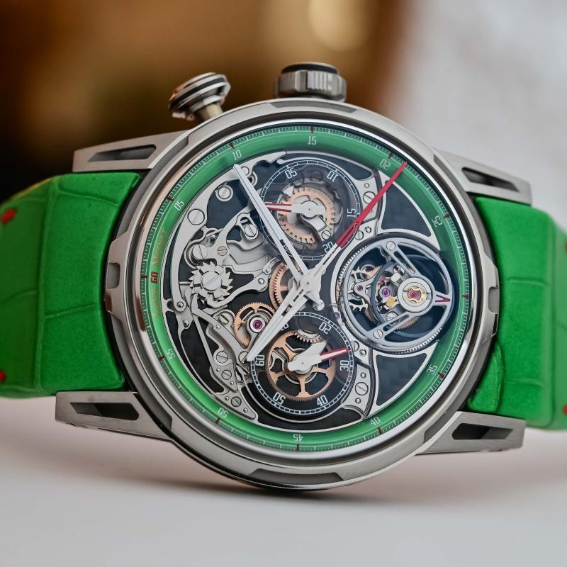On wrist,  On wrist lifestyle,  dong ho tuan,  Dong ho UFO,  dong ho Czapek anh 6