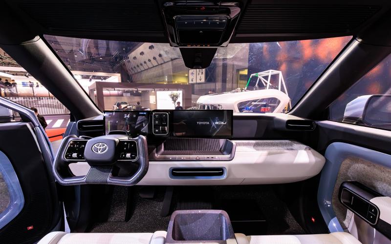 toyota,  land cruiser,  toyota land cruiser,  land cruiser fj,  land cruiser prado,  ban tai,  thuan dien,  ev,  suv,  concept,  japan mobility show anh 4