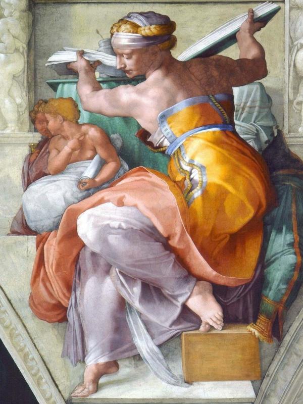 ban chan,  Michelangelo,  Nha nguyen Sistine,  Christie’s anh 2