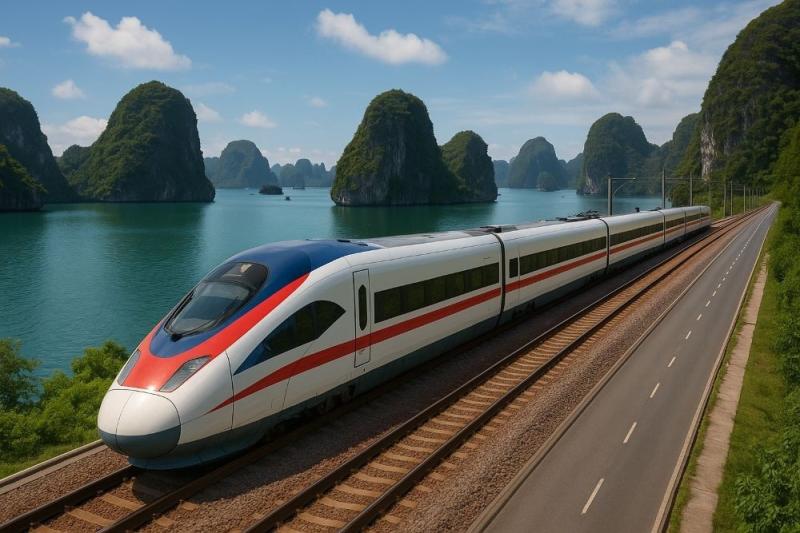 vingroup lam duong sat,  duong sat ha noi anh 2