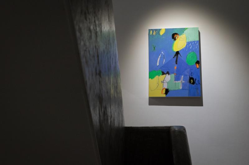 Tran Van Thao,  trien lam trang non,  hoi hoa truu tuong,  nghe thuat Sai Gon,  tranh Tran Van Thao,  Galerie Quynh anh 4