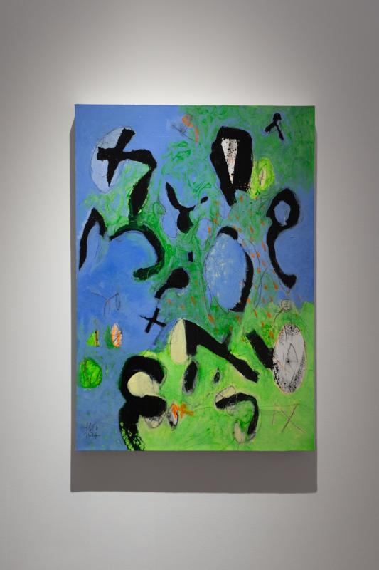 Tran Van Thao,  trien lam trang non,  hoi hoa truu tuong,  nghe thuat Sai Gon,  tranh Tran Van Thao,  Galerie Quynh anh 6